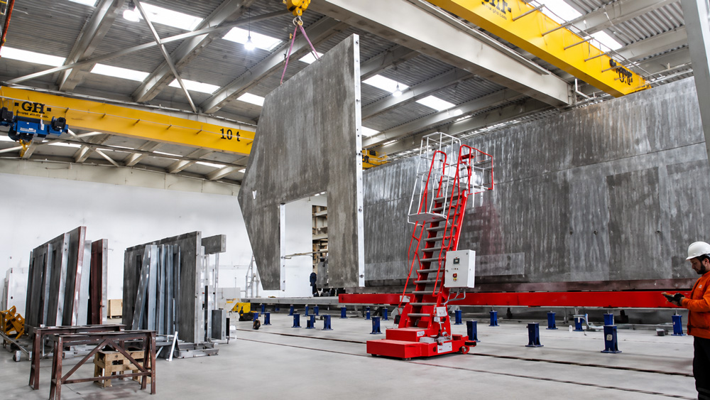 Planta prefabricado hormigón BauMax